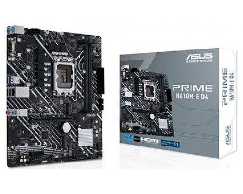 PLACA BASE PRIME H610M-E D4 CSM ASUS (Espera 4 dias)