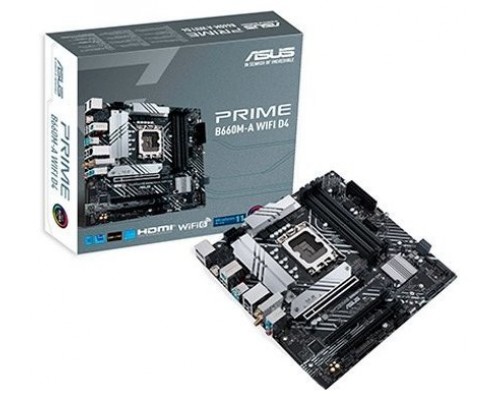 PLACA BASE ASUS PRIME B660M-A WIFI D4 1700 MATX 4XDDR4