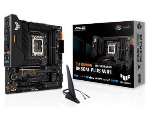 ASUS TUF GAMING B660M-PLUS WIFI Intel B660 LGA 1700 micro ATX (Espera 4 dias)