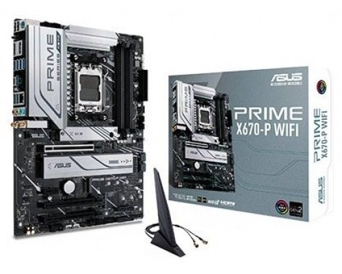 ASUS PRIME X670-P WIFI AMD X670 Socket AM5 ATX (Espera 4 dias)