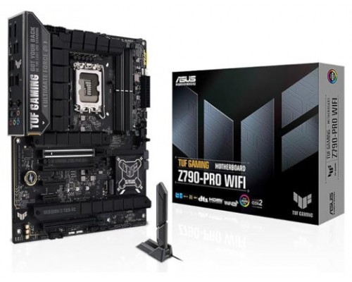 PLACA ASUS TUF GAMING Z790-PRO WIFI,INTEL,1700,Z790,4DDR5,192GB,1 DP+1HDMI,4SATA+4M.2,3USB3.2+3USB-C,2.5GB+WIFI6E+BT5.3,ATX (Espera 4 dias)