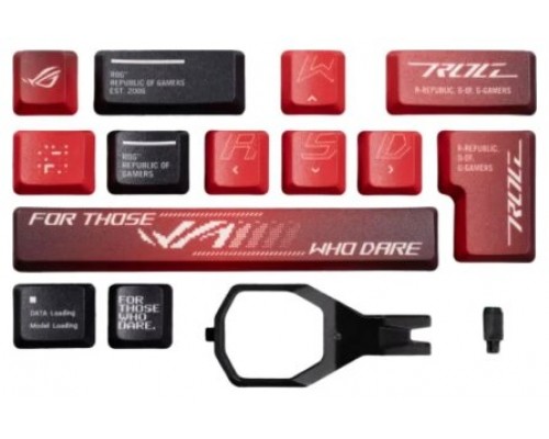 SET DE TECLAS ADICIONALES ASUS ROG DYE-SUB KEYCAP (Espera 4 dias)