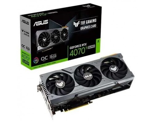 TARJETA GRAFICA ASUS TUF RTX 4070TI SUPER OC 16GB GAMING