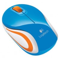 RATON LOGITECH M187 MINI INALAMBRICO AZUL (Espera 4 dias)