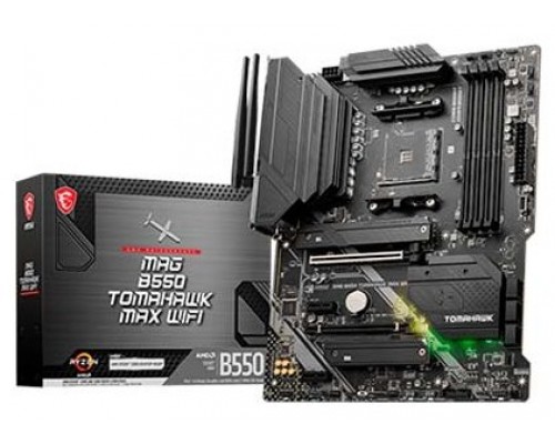 PLACA BASE MSI MAG B550 TOMAHAWK MAX WIFI AM4 ATX 4XDDR4