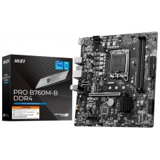 MSI Placa Base PRO B760M-B DDR4  mATX LGA1700