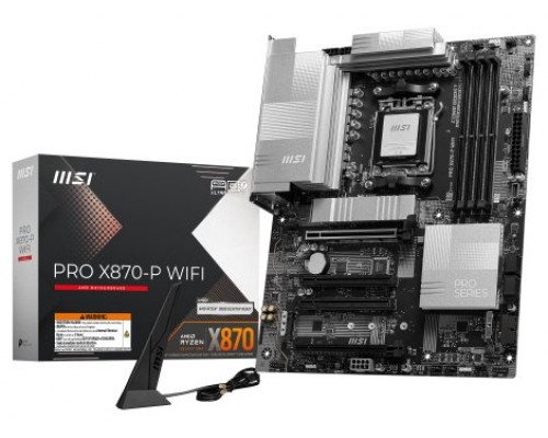 PLACA MSI PRO X870-P WIFI,AMD,AM5,X870,4DDR5,ATX (Espera 4 dias)