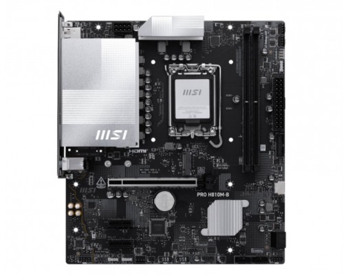 MSI PRO H810M-B placa base Intel H810 LGA 1851 (Socket V1) micro ATX (Espera 4 dias)