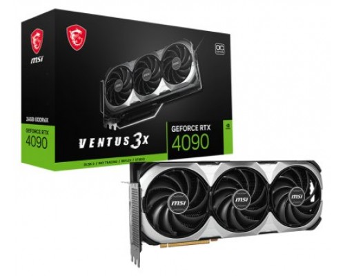 MSI nVidia RTX 4090 VENTUS 3X E 24G OC - GDDR6X - 1 x