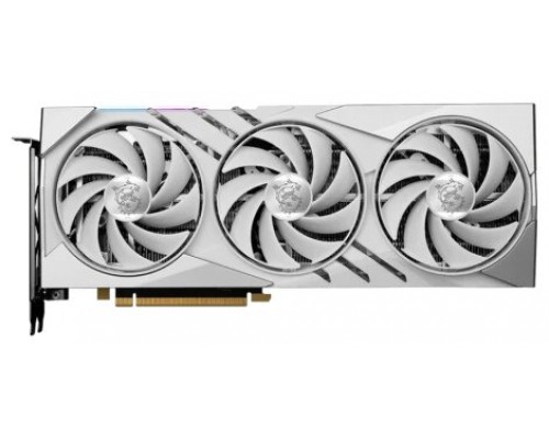 VGA MSI RTX 4060 TI GAMING SLIM WHITE 16G,NV,RTX4060TI,GDDR6,16GB,128BIT,HDMI+3DP,TORX FAN 5.0 (3 VENTILADORES) (BLANCO) (Espera 4 dias)