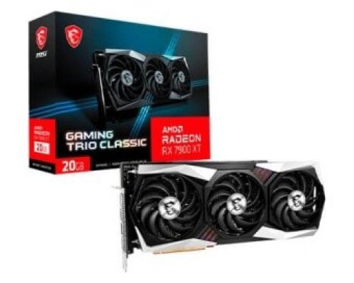 VGA MSI RX 7900 XT GAMING TRIO CLASSIC 20G (Espera 4 dias)