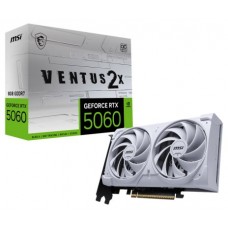 MSI GeForce RTX 5060 8G VENTUS 2X OC WHITE NVIDIA 8 GB GDDR7 (Espera 4 dias)