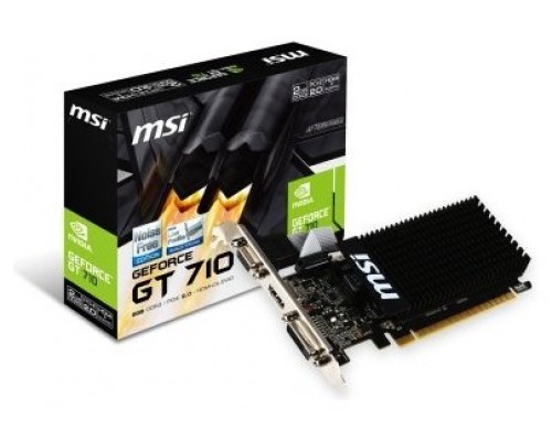 MSI V809-2000R tarjeta gráfica NVIDIA GeForce GT 710 2 GB GDDR3 (Espera 4 dias)