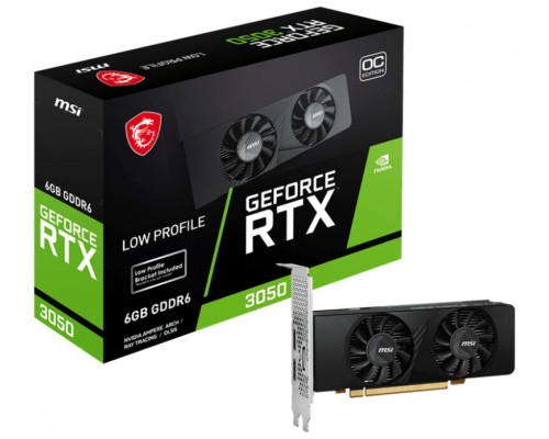 TARJETA GRAFICA MSI RTX 3050 LP 6GB OC