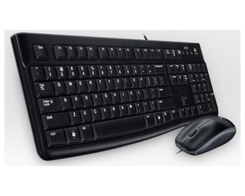 Pack Teclado Y Mouse Logitech Mk120 "aleman"