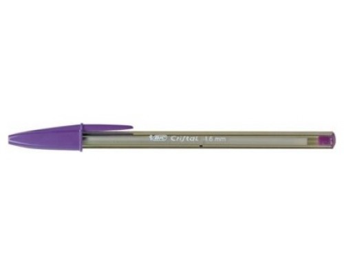 BIC Cristal Fun Violeta Bolígrafo 20 pieza(s) (MIN20) (Espera 4 dias)