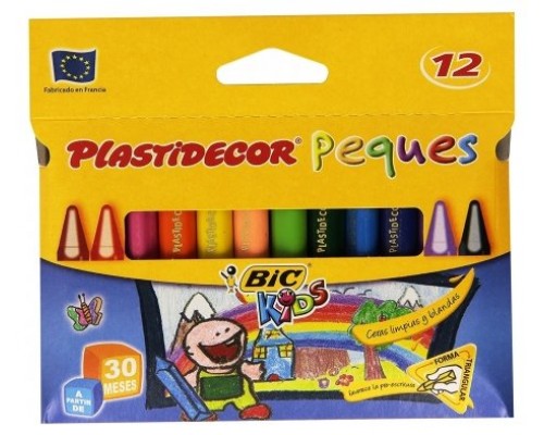 BIC PlastiDecor laápiz de color Multicolor 12 pieza(s) (Espera 4 dias)