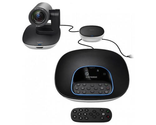 Logitech Equipo videoconf Full HD 4Mic+altavoz