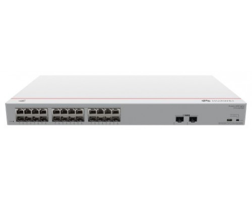 SWITCH HUAWEI S110-24LP2SR (24 10/100/1000 BASE T PORTS. 2GE SFP POE+ 124W AC POWER) (Espera 4 dias)