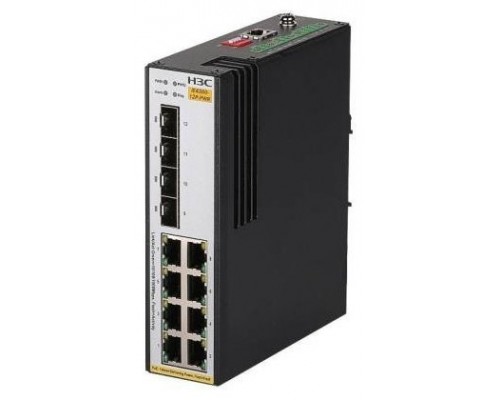 H3C IE4320-12P-UPWR L2 INDUSTRIAL ETHERNET SWITCH WITH 8*10/ (Espera 4 dias)