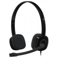 AURICULARES LOGITECH H151 NEGRO MICROFONO ALAMBRICO