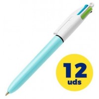 BOLIGRAFO BIC 4 COLOURS FUN 12U