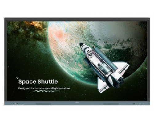 BENQAV PANTALLA INTERACTIVA RE7504 (9H.F9FTK.DE4) 75" EDLA WITH ANDROID 13 8GB / 64GB UHD 3840 × 2160 PIXELS 20W X2 SPEAKER CLASSROOMCARE EYE-CARE: AG, LBL(HW), FF USB-C 3.0 X1 (PD 65 W) + 2.0 X1 NO BUIT-IN WIFI & NFC LOG IN (Espera 4 dias)