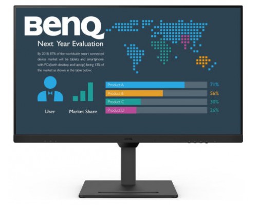 MONITOR BENQ BL2490, 23.8" IPS FHD, 100Hz, DP / 2x HDMI, ALTAVOCES, VESA, EYECARE (Espera 4 dias)