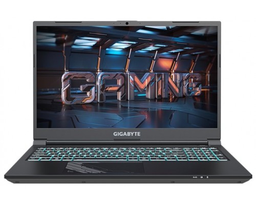 GIGABYTE G series KF5-53ES353SD Intel® Core™ i5 i5-13500H Portátil 39,6 cm (15.6") Full HD 16 GB DDR5-SDRAM 512 GB SSD NVIDIA GeForce RTX 4060 Wi-Fi 6E (802.11ax) FreeDOS Negro (Espera 4 dias)