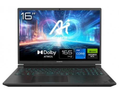 Gigabyte G6X 9KG-43ES864SD ordenador portatil Portátil 40,6 cm (16") WUXGA Intel® Core™ i7 i7-13650HX 32 GB DDR5-SDRAM 1 TB SSD NVIDIA GeForce RTX 4060 Wi-Fi 6E (802.11ax) FreeDOS Gris (Espera 4 dias)