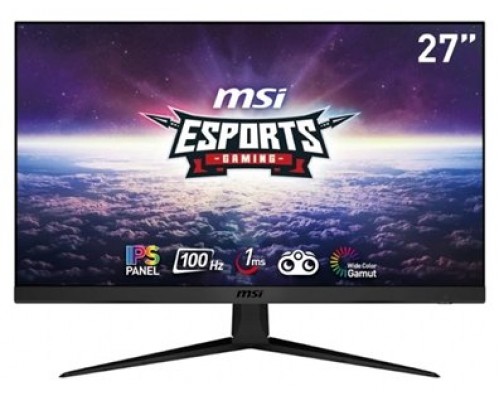 MSI G2712V Monitor 27"Gaming 100hz 1ms HDMI DP