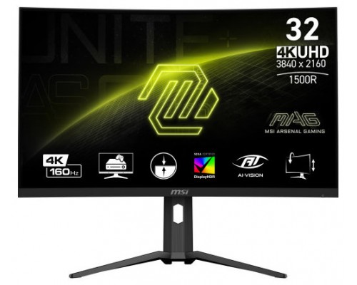 MSI MAG 321CUP pantalla para PC 80 cm (31.5") 3840 x 2160 Pixeles 4K Ultra HD Negro (Espera 4 dias)