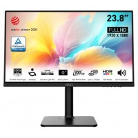 MSI MONITOR MODERN MD2412P. 23.8” (60CM). PLANO. IPS. 1920X1080 (FHD). 100HZ. NEGRO (Espera 4 dias)