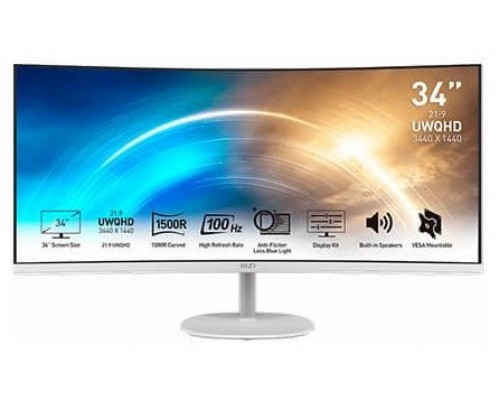 MONITOR MSI PRO MP341CQW (Espera 4 dias)