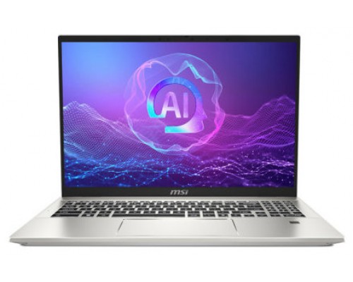 MSI PORTATIL PRESTIGE A16 AI+ A3XMG-074ES. 16" QHD+ 165HZ . RYZEN AI 9 HX 370 AMD RADEON GRAPHICS. LPDDR5X 32GB. 1TB NVME PCIE SSD. W11 HOME.PLATA (Espera 4 dias)