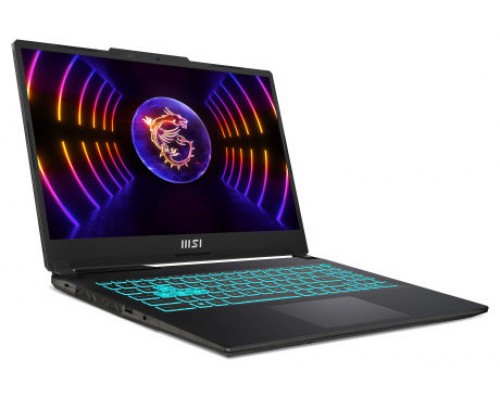 MSI Cyborg 15 A13VF-828XES Portátil 39,6 cm (15.6") Full HD Intel® Core™ i7 i7-13620H 16 GB DDR5-SDRAM 512 GB SSD NVIDIA GeForce RTX 4060 Wi-Fi 6E (802.11ax) FreeDOS Negro (Espera 4 dias)