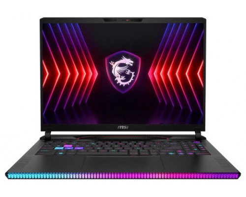 MSI PORTATIL RAIDER GE68 HX 14VGG-267XES. 16" 16:10 UHD+ (3840X2400) 120HZ. IPS.  I9-14900HX. RTX 4070, GDDR6 8GB. DDR5 16GB*2. 1TB NVME PCIE SSD. SIN S.O. (Espera 4 dias)