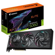 GIGABYTE AORUS GeForce RTX 5060 ELITE 8G Tarjeta Gráfica - 8GB GDDR7, 128bit, PCI-E 5.0, 2722 MHz Frecuencia del núcleo, 3 x DisplayPort, 1 x HDMI, GV-N5060AORUS E-8GD (Espera 4 dias)