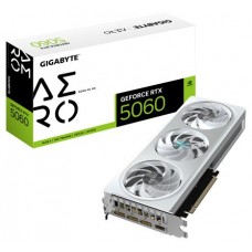 GIGABYTE GeForce RTX 5060 AERO OC 8G Tarjeta Gráfica - 8GB GDDR7, 128bit, PCI-E 5.0, 2595 MHz Frecuencia del núcleo, 3 x DisplayPort, 1 x HDMI, GV-N5060AERO OC-8GD (Espera 4 dias)