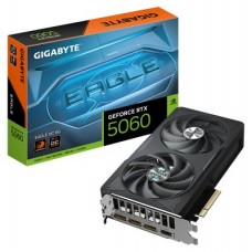 GIGABYTE GeForce RTX 5060 EAGLE OC 8G Tarjeta Gráfica - 8GB GDDR7, 128bit, PCI-E 5.0, 2550 MHz Frecuencia del núcleo, 3 x DisplayPort, 1 x HDMI, GV-N5060EAGLE OC-8GD (Espera 4 dias)