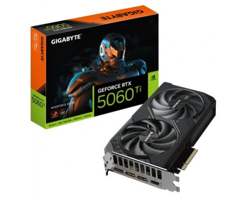 TARJETA GRAFICA GIGABYTE RTX 5060TI WINDFORCE OC 8GB GDDR7