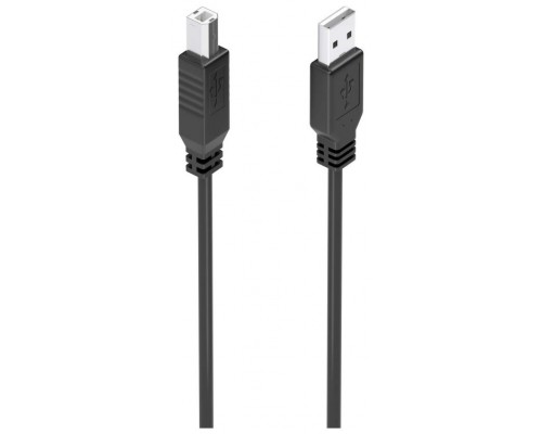 AISENS - CABLE USB 2.0 CON AMPLIFICADOR, TIPO A/M-B/M, NEGRO, 10M