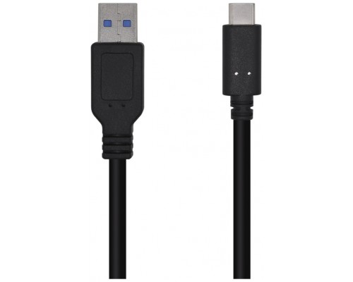 CABLE USB 3.1 GEN2 10GBPS 3A TIPO USB-CM-AM NEGRO 1.5M