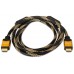 AISENS - CABLE HDMI ALTA VELOCIDAD / HEC CON FERRITA, A/M-A/M, ORO, 1.8M