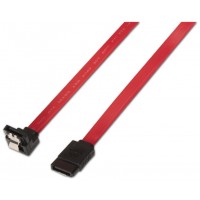 CABLE SATA III DATOS 6G DATOS ACODADO CON ANCLAJES