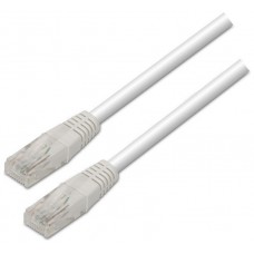 CABLE RED LATIGUILLO RJ45 CAT.5E UTP AWG24 BLANCO 5.0M