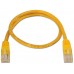 AISENS - CABLE DE RED LATIGUILLO RJ45 CAT.6 UTP AWG24, AMARILLO, 3.0M