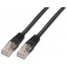 AISENS - CABLE DE RED LATIGUILLO RJ45 CAT.6 UTP AWG24, NEGRO, 3.0M