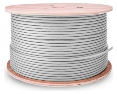 AISENS - CABLE DE RED RJ45 CAT.6 UTP RIGIDO AWG23 CCA (ALEACION), GRIS, 500M