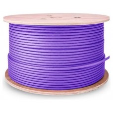 AISENS - CABLE DE RED RJ45 LSZH CAT.6 UTP RIGIDO AWG23 CCA (ALEACION), VIOLETA, 500M